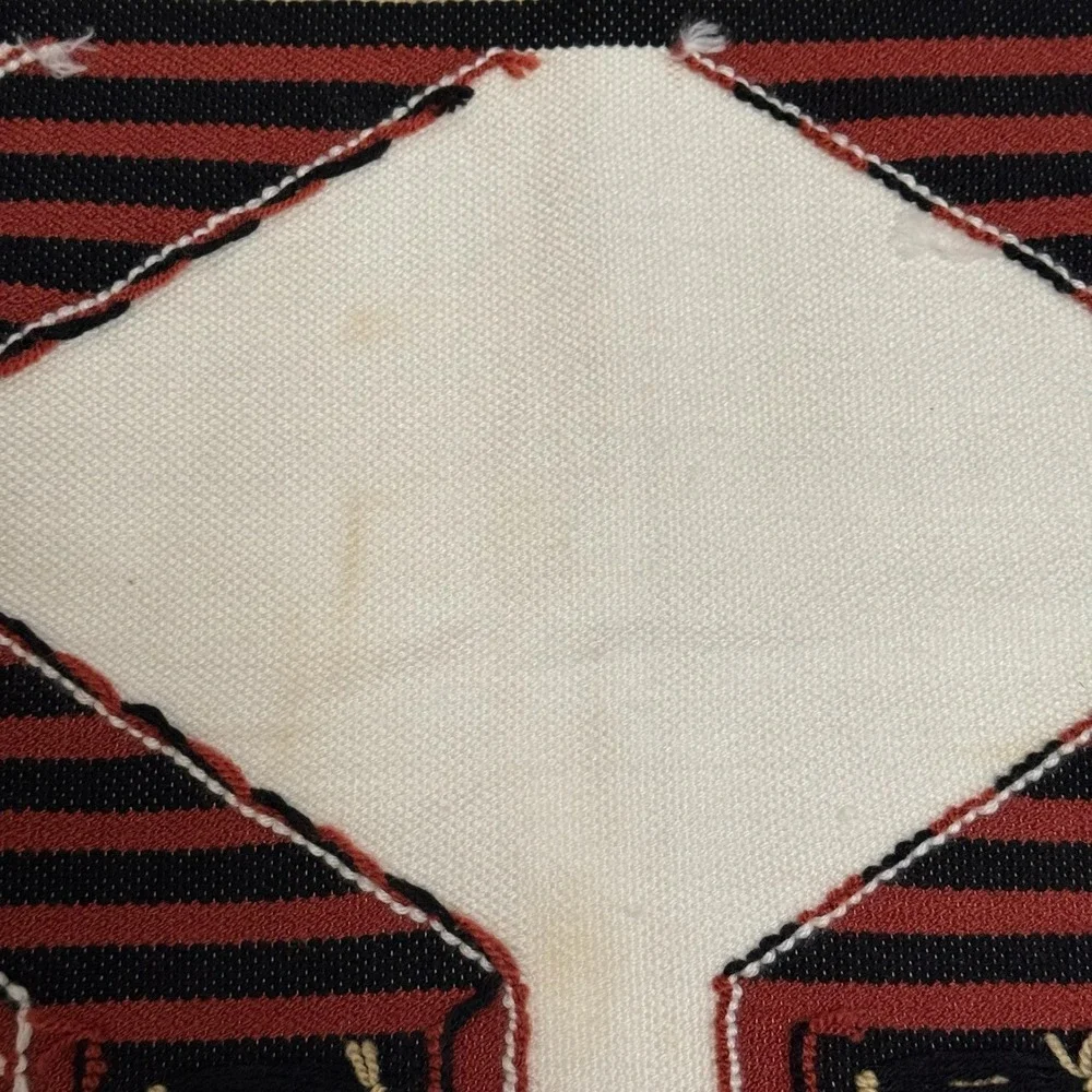 Artesanias Otavalo Ecuador 100% Wool Hand Woven Rug Wall Hanging 66